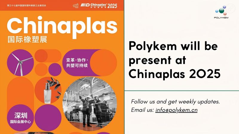 Polykem bakal ana ing chinaplas 2025 karet internasional lan pameran plastik