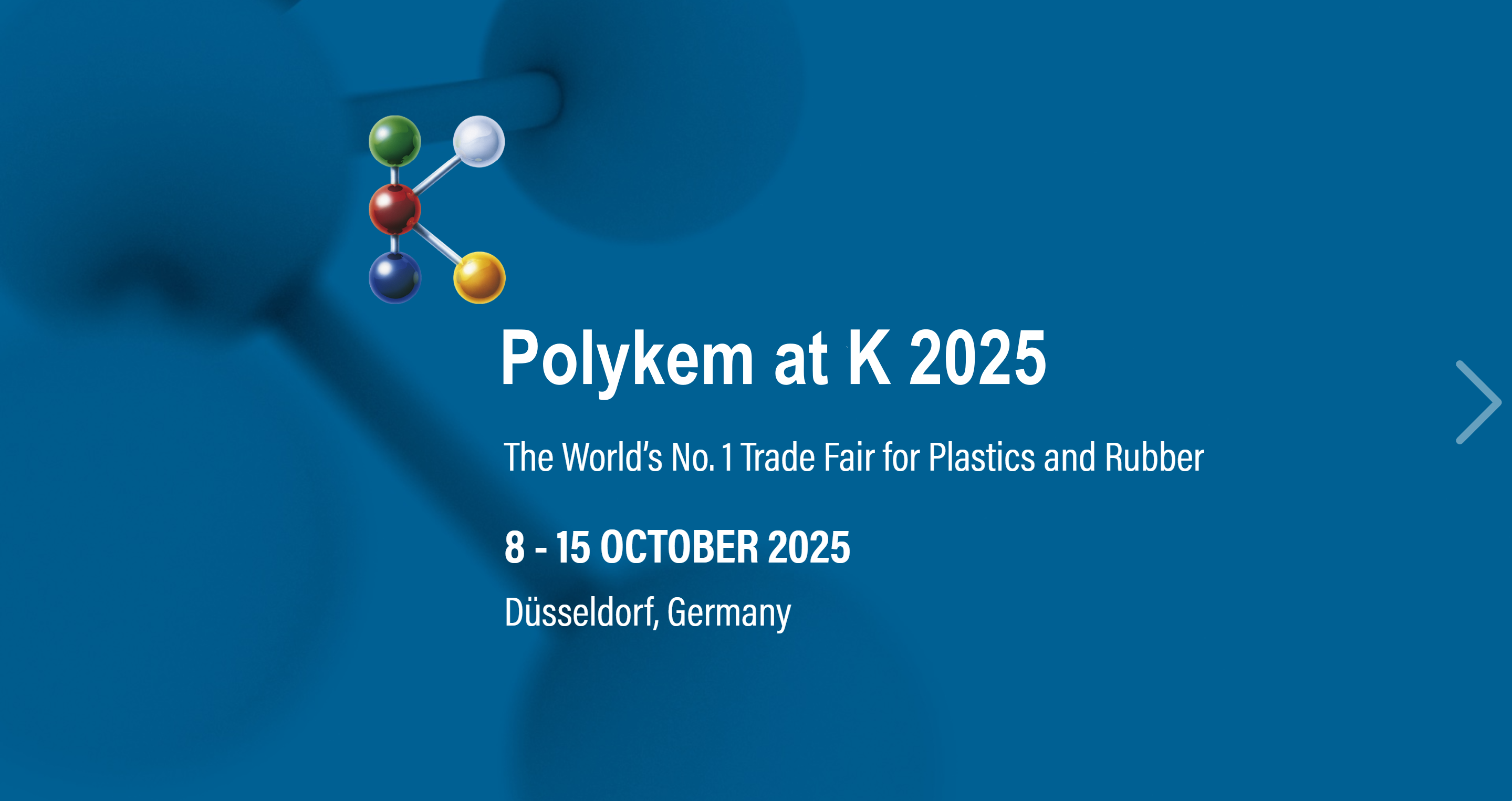 Polykem ngajak sampeyan gabung ing K 2025, pameran perdagangan ing jagad iki kanggo plastik lan karet!