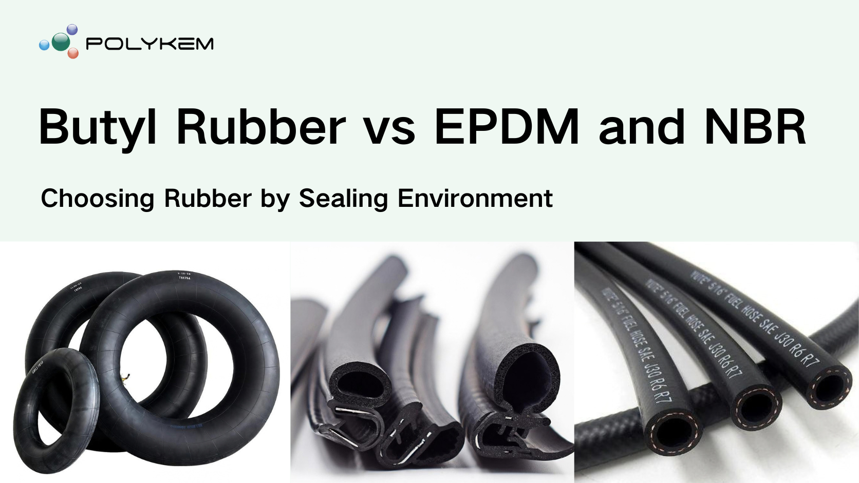 Karet Butyl kanggo Sealing: Kepiye Dibandhingake karo EPDM lan NBR?